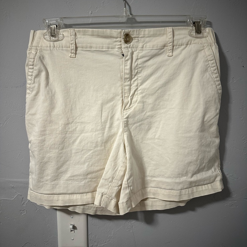 Women's Cream Shorts